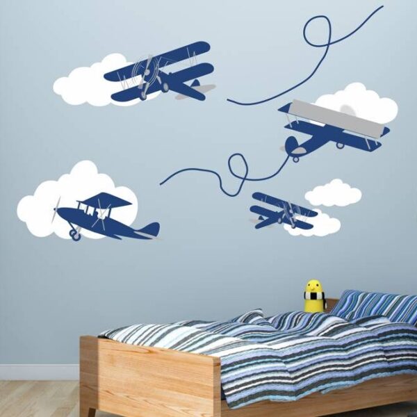 Aeroplane and Clouds - Custom Design
