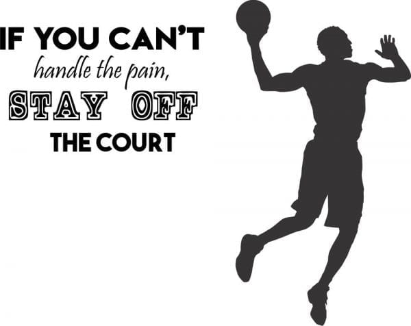 Basketball Player and Quote - Image 2