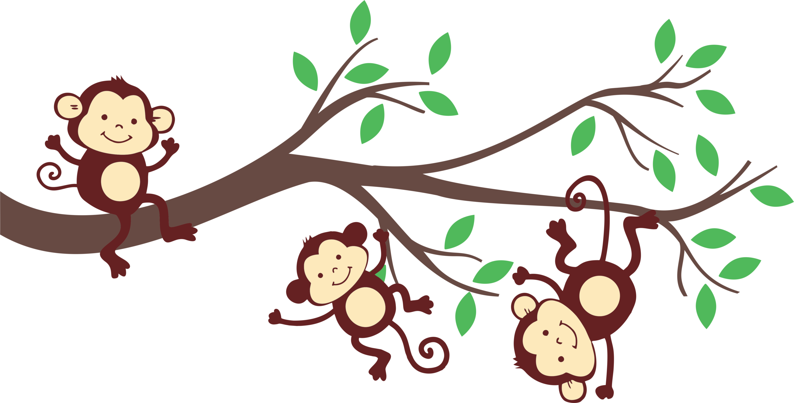 Monkey Hanging Branch - Image 2