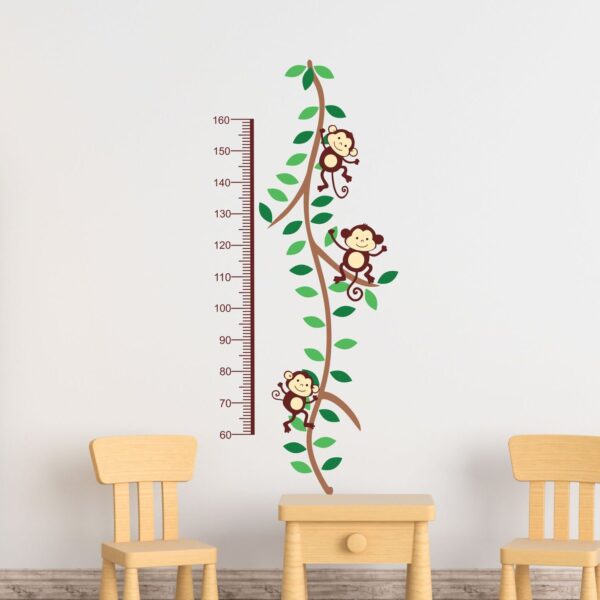 Monkey Hanging Height Chart