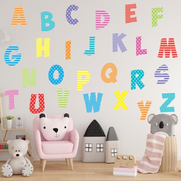 Alphabet Patterned Letters