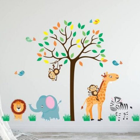 Tree and Wild Animals - Kidz 'n Clan