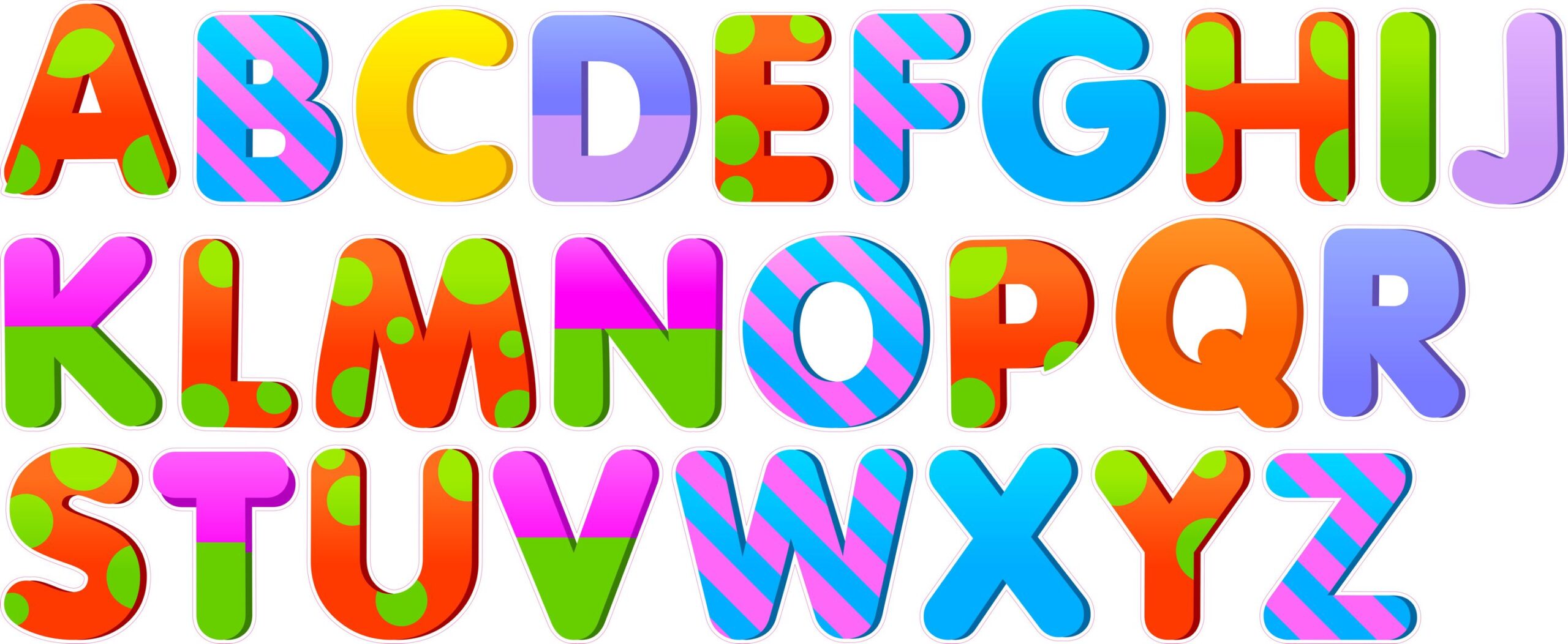 Bright Alphabet Letters - Image 2