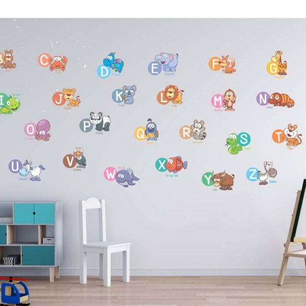 Cartoon Animal Alphabet