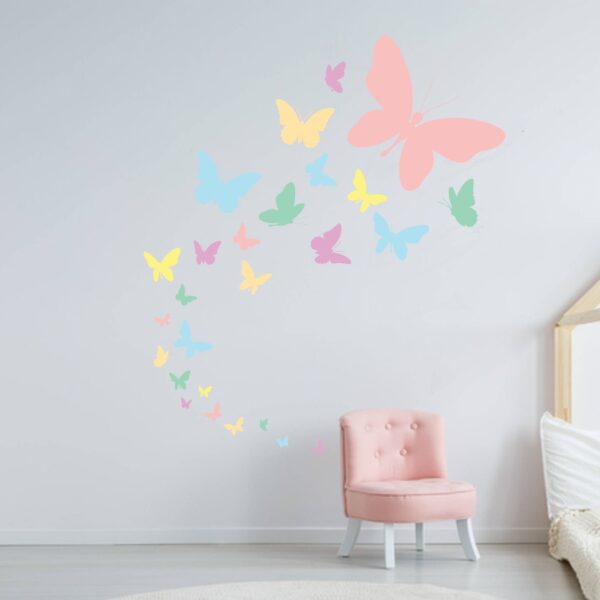 Pastel Butterflies