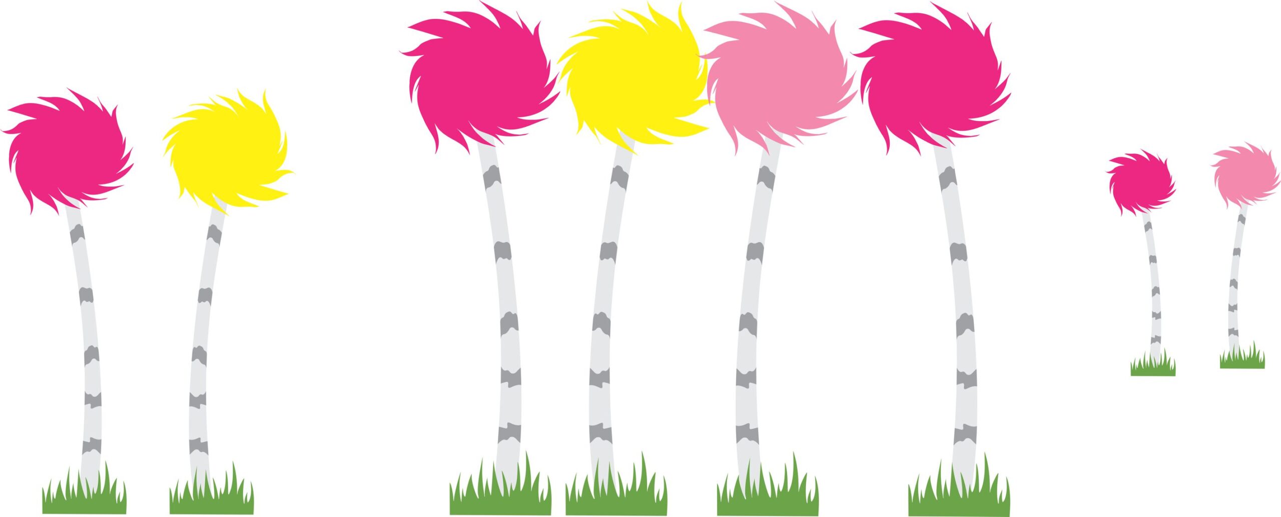 Lorax Truffula Tree's - Dr Seuss - Image 2