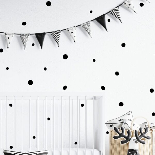 Irregular Dots Pattern Wall Stickers