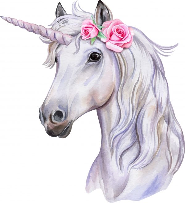 Watercolour Unicorn - Image 2