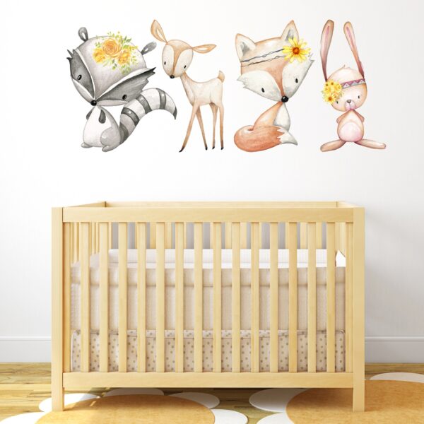 Forest Friends in Yellow