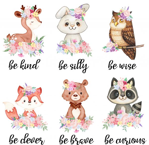 Fun Watercolour Animal Quote - Image 2