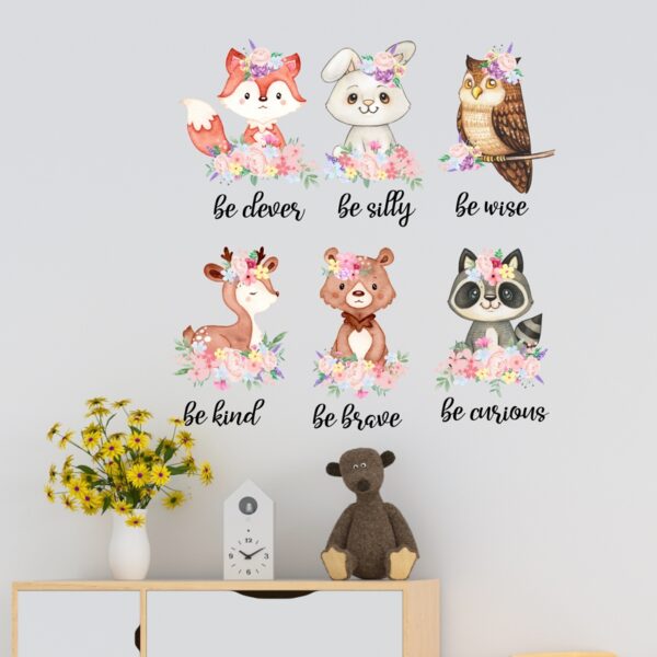 Fun Watercolour Animal Quote