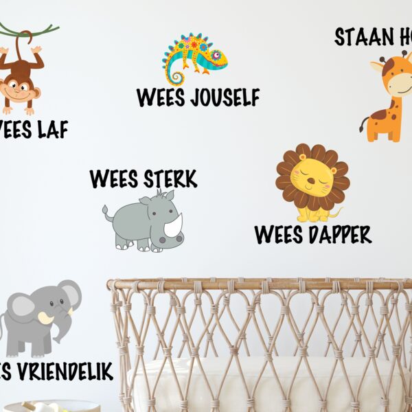 Fun Afrikaans Wild Animal Quote