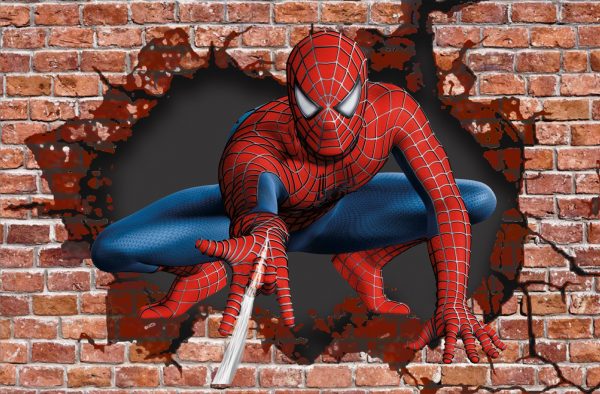 Spiderman Breaking Wall - Image 2