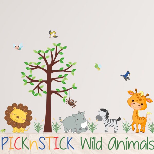 Pick 'n Stick Wild Animals