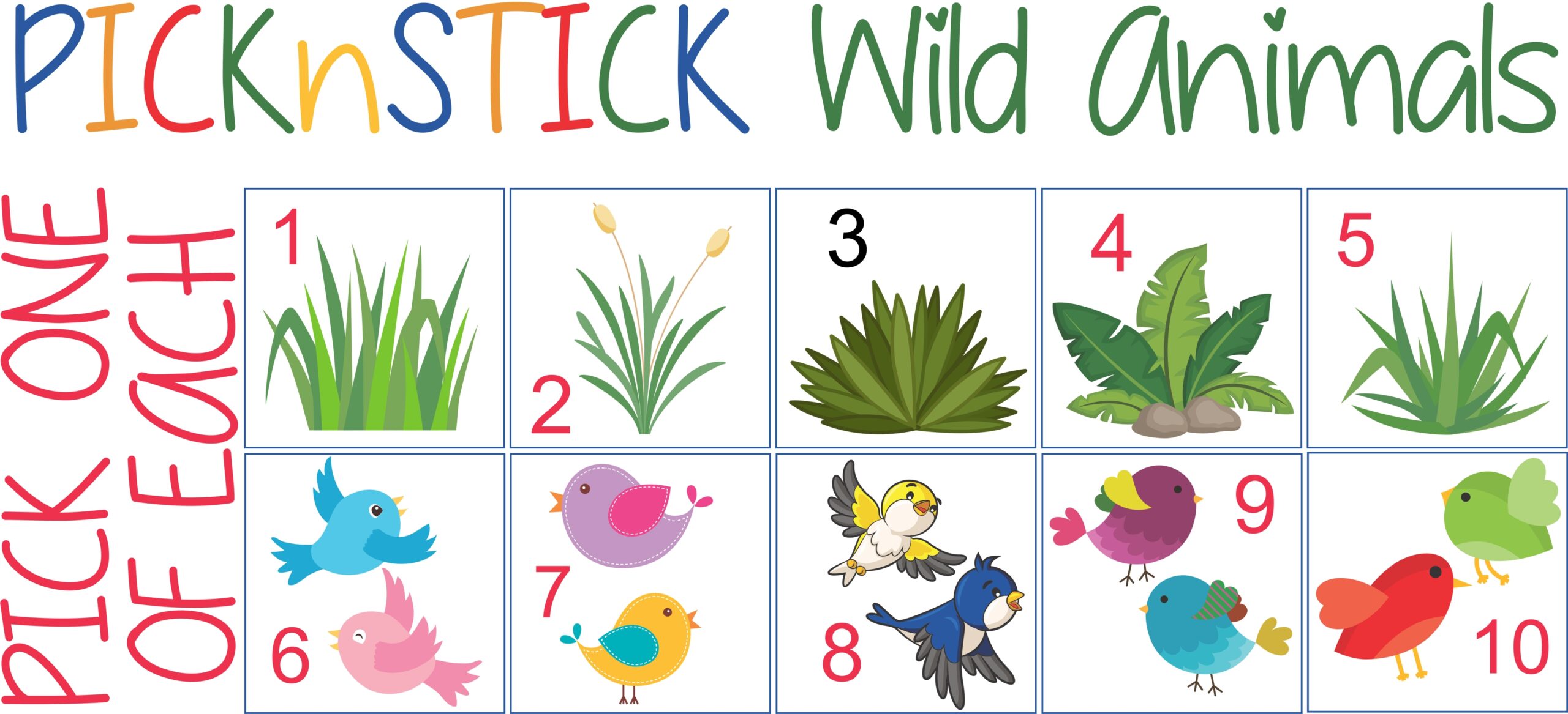 Pick 'n Stick Wild Animals - Image 3