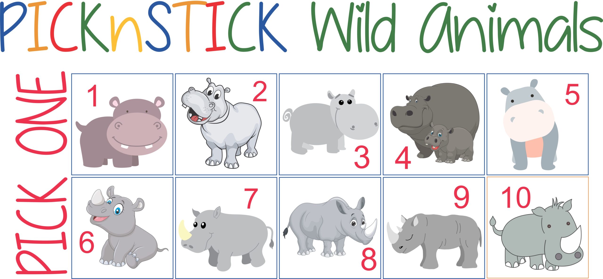 Pick 'n Stick Wild Animals - Image 6