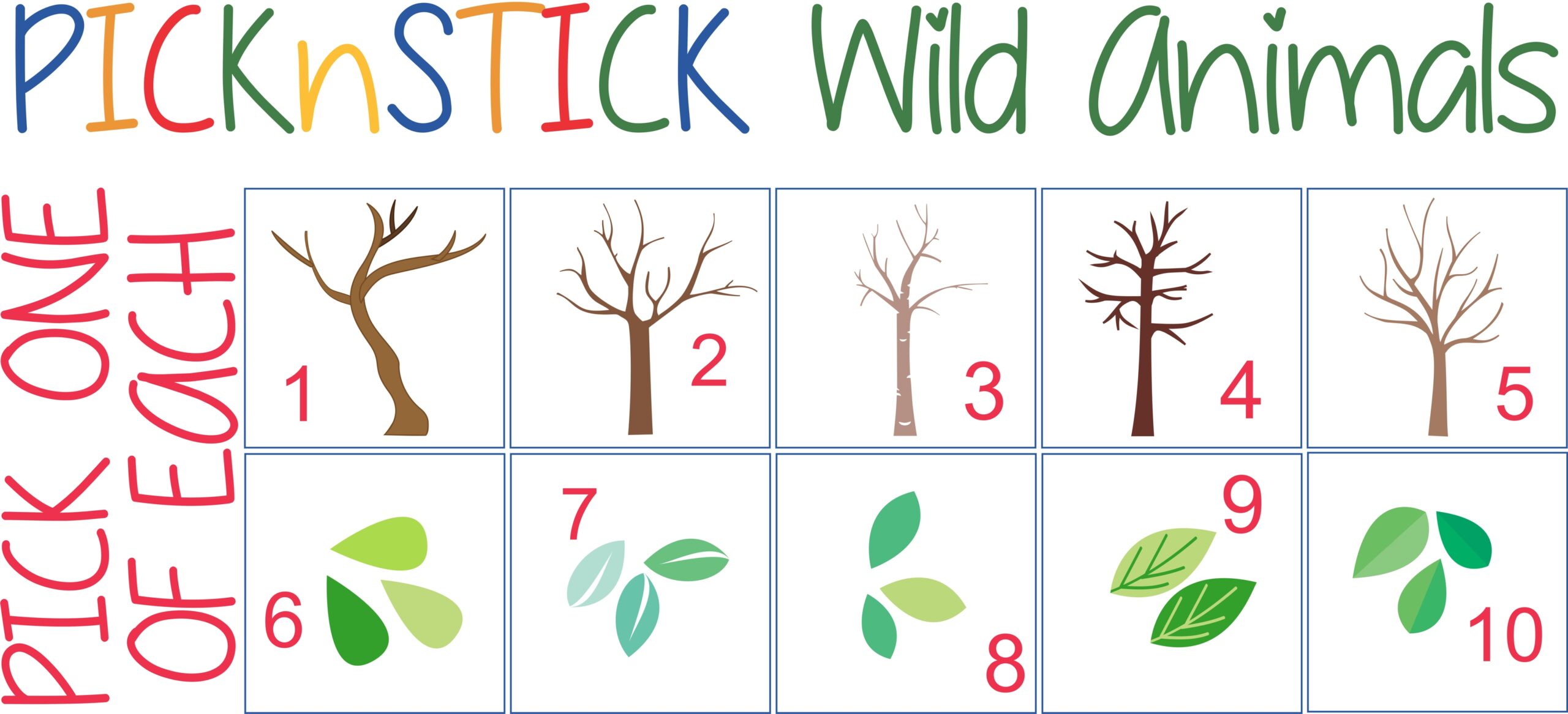 Pick 'n Stick Wild Animals - Image 2