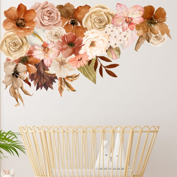 Rust & Cream watercolour Bouquet