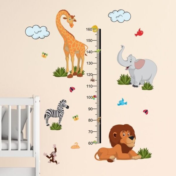 Safari Friends Height Chart