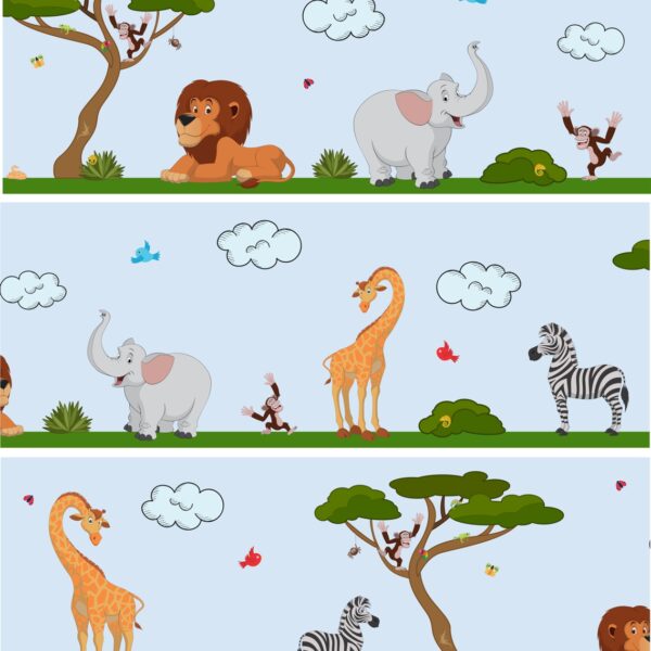 Safari Friends Border