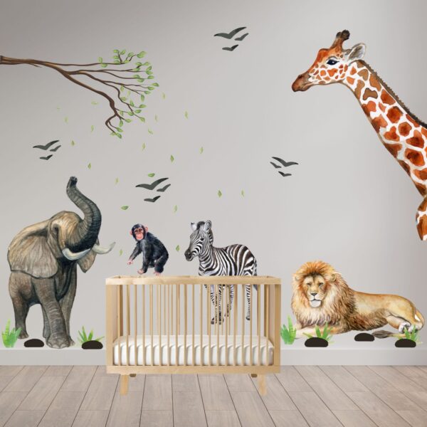 Wild Animals in Watercolour