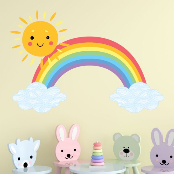 Rainbow, Sun & Cloud