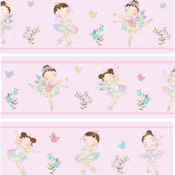 Ballerina Fairy Border
