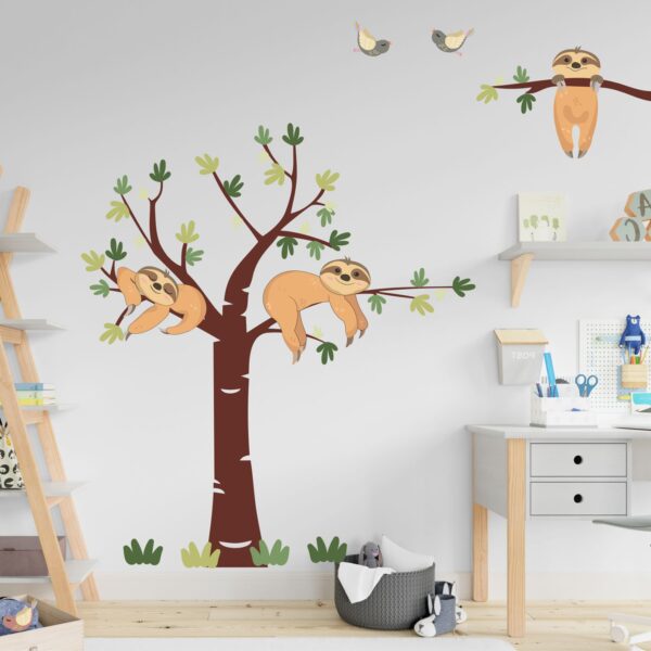 Gorgeous Sloths, Branch & Tree