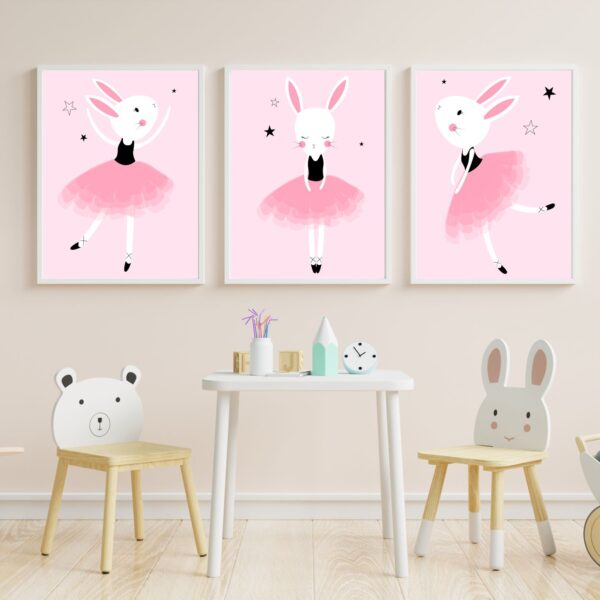 Cute Ballerina Bunnies