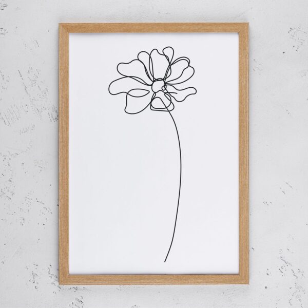 Hand-drawn Flower III