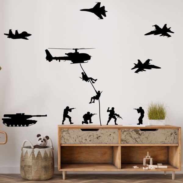 Army Tank, Fighter Jets & Army Men