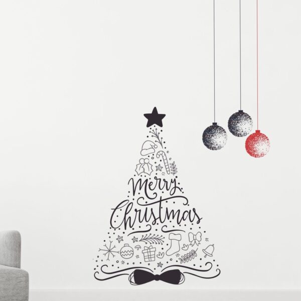 Lovely Christmas Wall Stickers