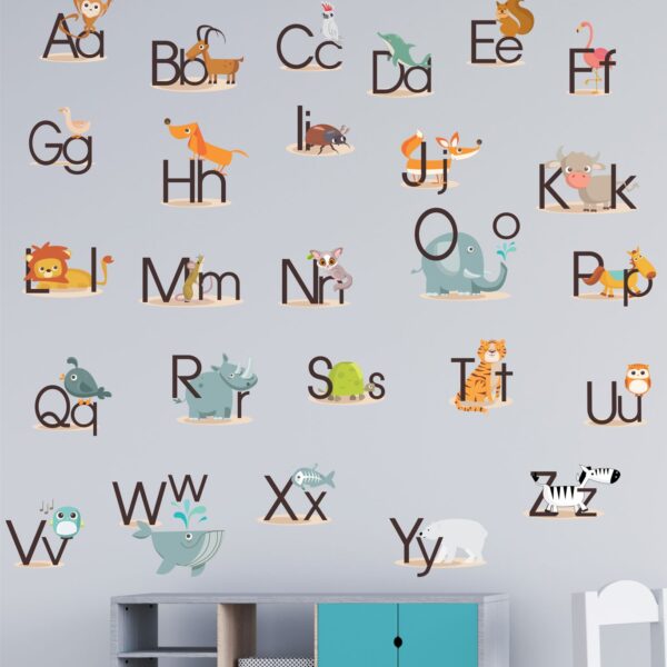 Afrikaans Alphabet with Capitals