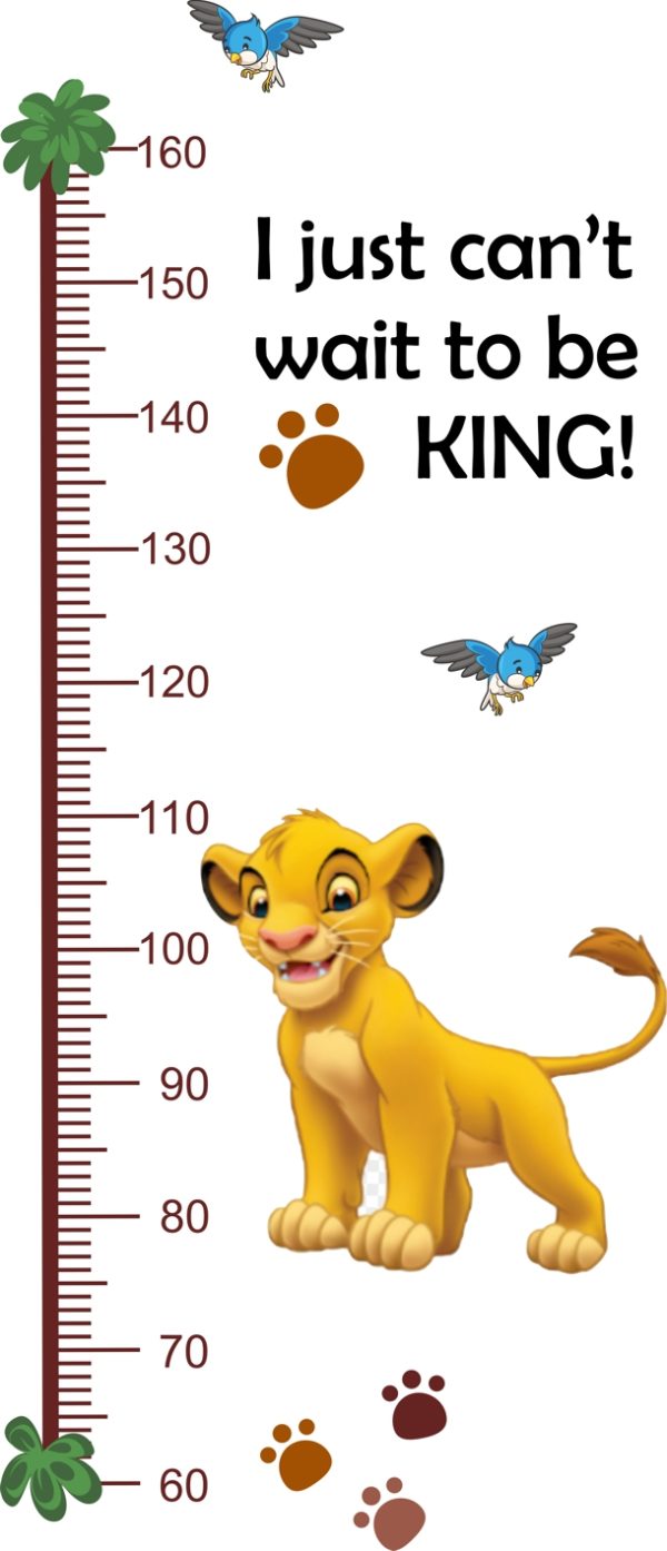 Simba Height Chart - Image 2