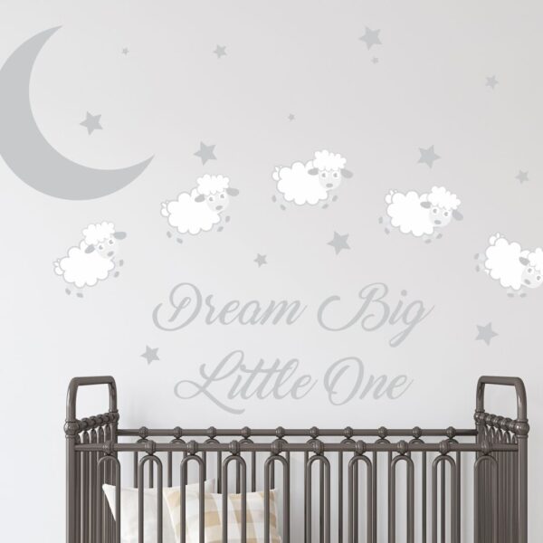 Dream Big Sheep & Quote