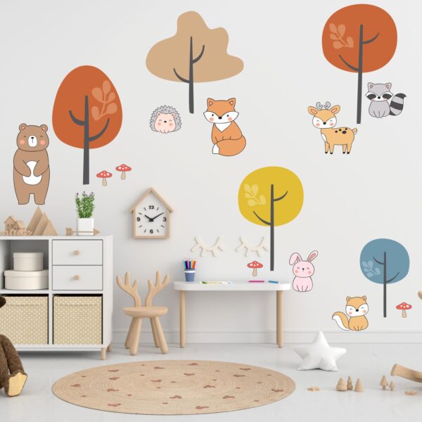 Woodland Set & Trees