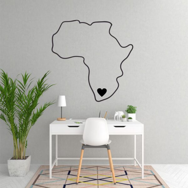 Outline Africa Map