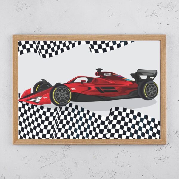 F1 Racing Cars - Red