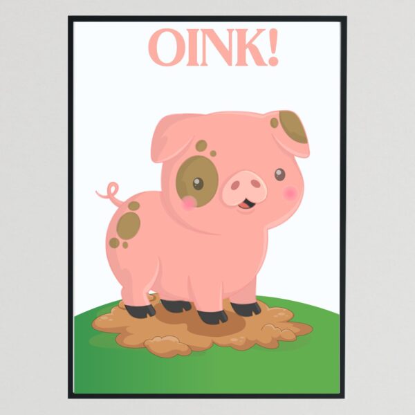 Bold Farm Animals - Pig