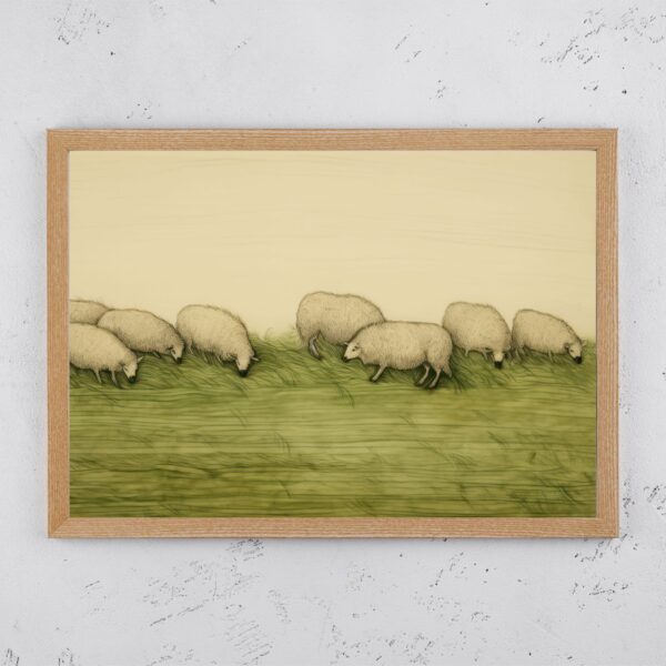 Sheeps in a Meadow