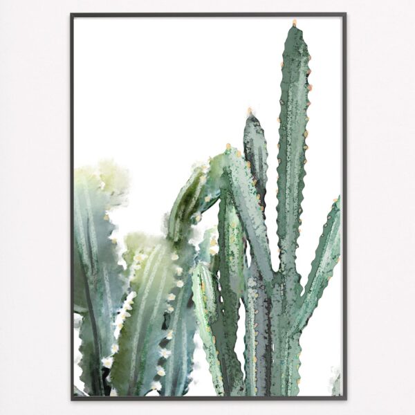 Watercolour Succulent III