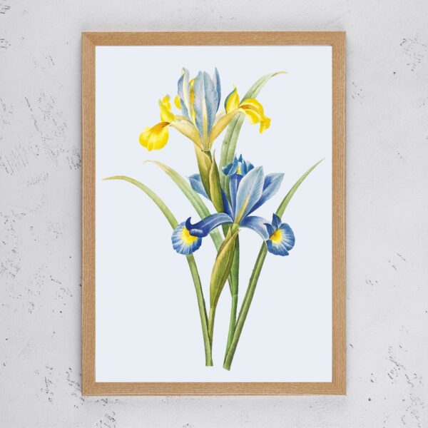 Vintage Blue Flower II