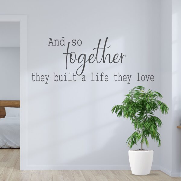 And so Together